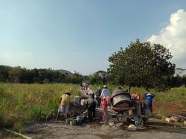 Program Padat Karya Tunai Tahap Pertama Desa Beji, Kecamatan Ngawen